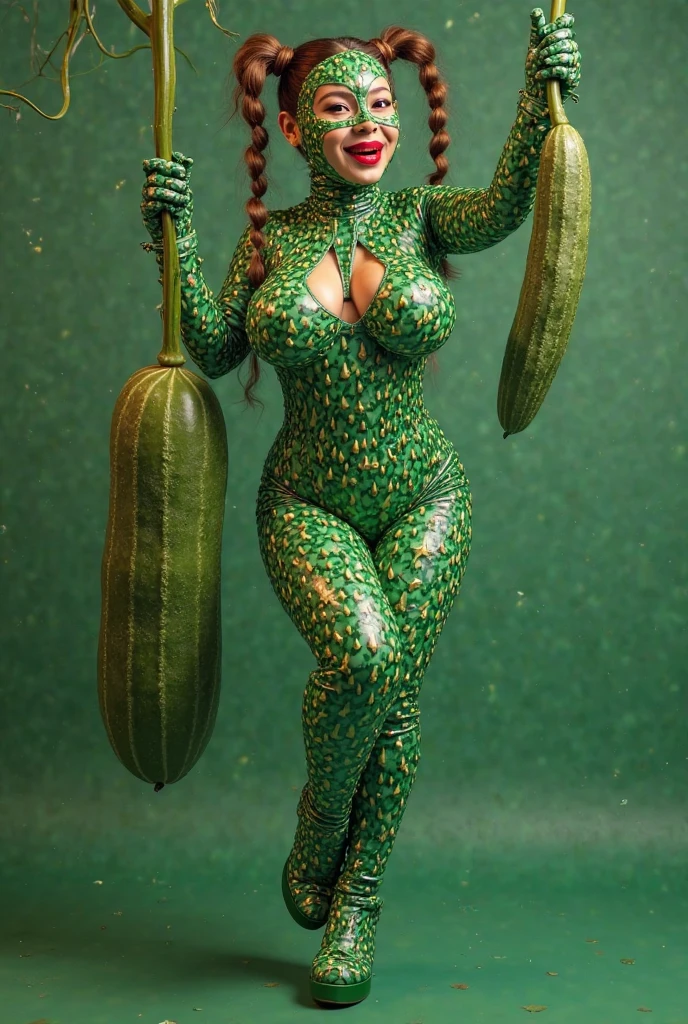 cute kiwi fruit barbie, octane render, unreal engine, highly detailed, intricate