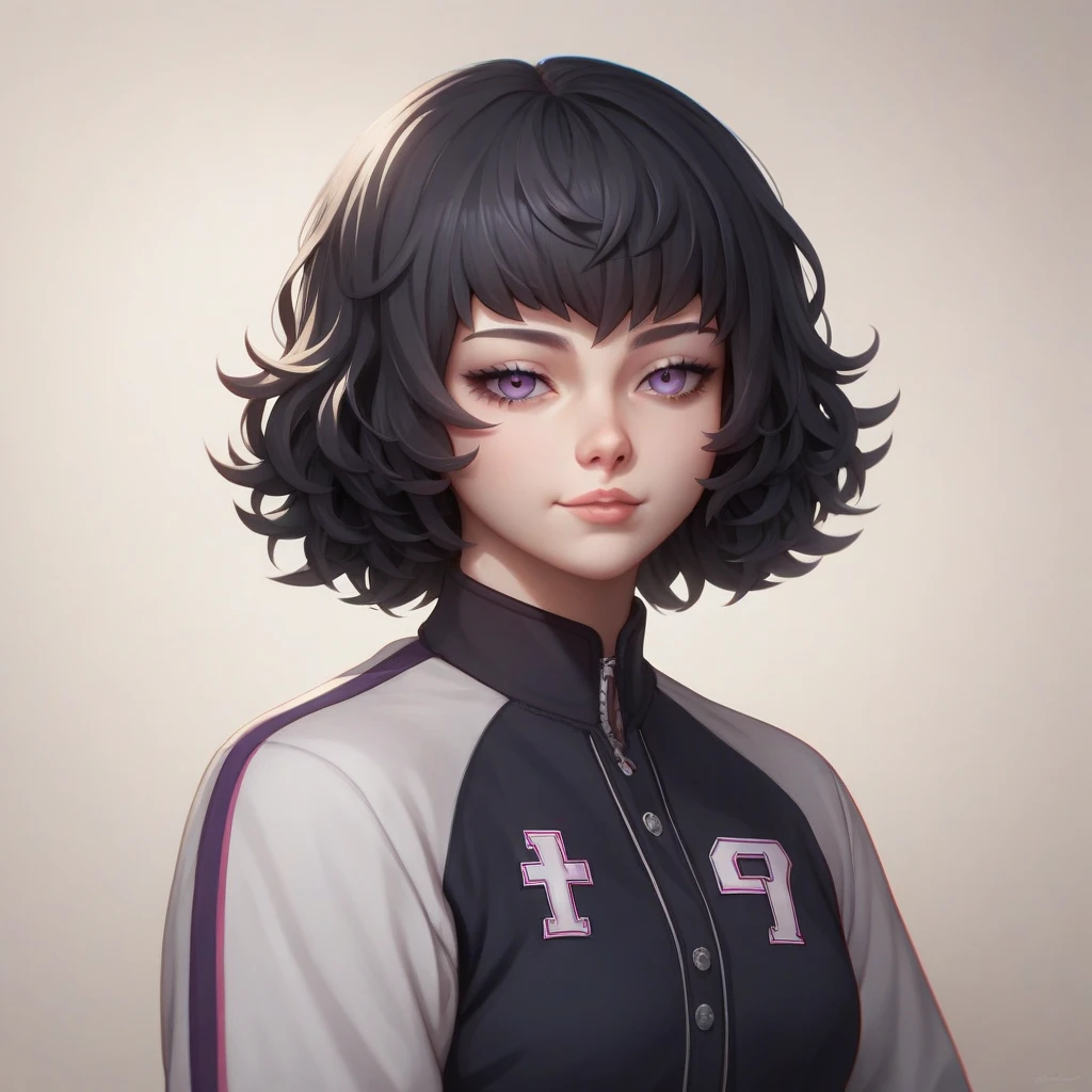 A (1 menina)young girl with pale white skin, Long Black Hair - SeaArt AI