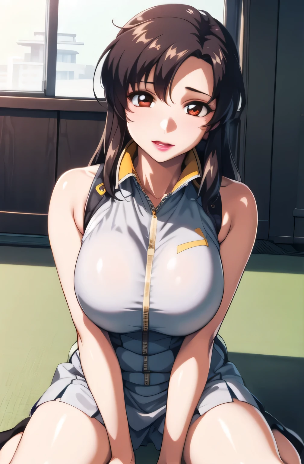 ,White Micro Mini Skirt,脚を開いて青colorパンティが見える,wet 、I want to see through her skin, ,faceの表情を丁寧に描く,悲しいface, , Sleeveless, tennis player,faceは作品に必要なのでトリミングしないでください,Great enough even if you make your own,悲しいface,40歳大人のcolor気のある女性,Big Breasts even {{more}} on Big Breasts , , see-through knee-high socks , , 青colorパンティ, my whole body ,Big Breasts,Areolas required ,thighs, ニーハイソックス
前hair,tea _hair, length_hair,red eye,lipstick,Compensate,
1 girl, 20 years old, young woman , beautiful Finger, beautiful length legS, beautiful body, beautiful NoSe, beautiful character deSign, perfect eye, perfect face,expreSSive eye, perfect balance ,
,(FocuS on her face), (innocent_is big_eye:1.0),light_笑face,
Official Art , highly detailed CG 、 unified 8k wallpaper , Full light,Well deep, bright _Front _face_lighting, white skin,
(masterpiece:1.0),(Highest_quality:1.0), 超 high image quality ,4K, {{{{{{{{{{{{{{{{{{{{{{{{{{{{{{{{{{more}}}}}}}}}}}}}}}}}}}}}}}}}}}}}}}}}},
photo shoot, 8k, high image quality , high image quality , absurd:1.2, Kodak Portra 400 , , sunlight on blurry background , Bokeh:1.2, lens flare , ( lively _color:1.2), プロのphoto shoot ,
( beautiful,huge_Her chest is white 、 male'S:1.4), ( beautiful_face:1.5),(Narrow _ waist ),