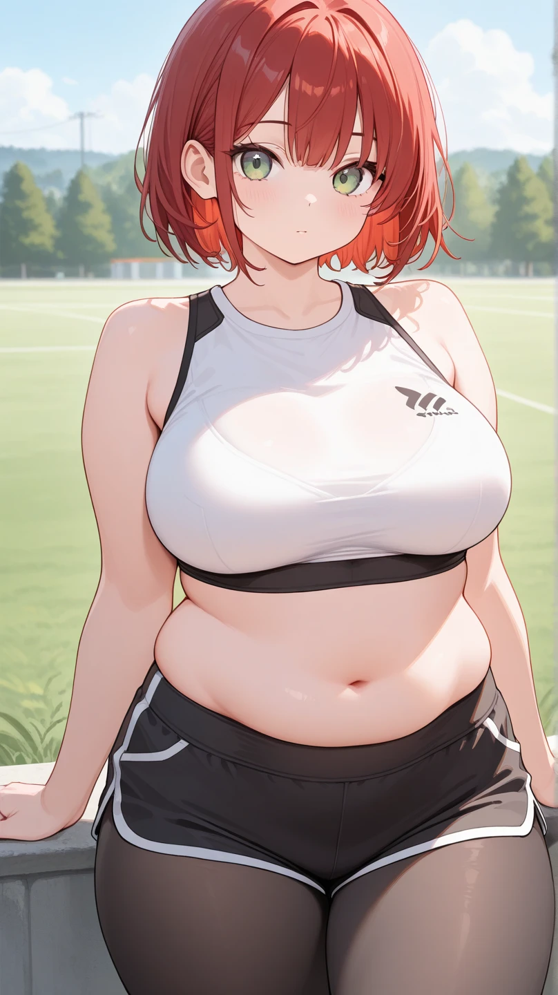 Big Tits Beauty Big Tits ZZZ Cup belly button Embarrassed Shyness pants Skinny Man muscle