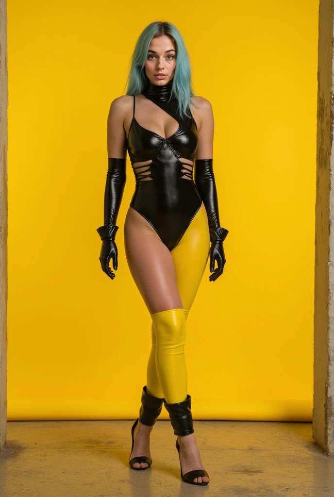 (Tabletop:1.0), (highest quality:1.4), (High resolution:1.2), (Realistic:1.4), (8k, RAW Photos:1.2), (Soft Focus:1.4),(from below:1.5),break,a girl wearing latex Python pattern competition swimwear and walking  and Smiling while taking a photo.............................................................,(her hands behind her head:1.3),(a girl wearing latex competition swimwear printed  Python skin pattern:1.4),(no sleeve:1.3),(cut out:1.5),(ultra shiny:1.1),BREAK,Slime Skin,Smooth and tight boots, Clear skin,latex, Translucent body,latex Shiny,Perfect Fingers,(Shiny latex  short gloves:1.2), Boots that fit your skin,break,(walking:1.4),BREAK,bob hair,(vermilion hair:1.2),(smile:1.2),glossy Shiny reflective,Gal Makeup,Japanese Goddess, Glowing Skin,Gorgeous Japanese Model,Shiny,Shiny,slimy,(shiny black thighhigh boots:1.2),break,Detailed Background,(at swamp side:1.3)
