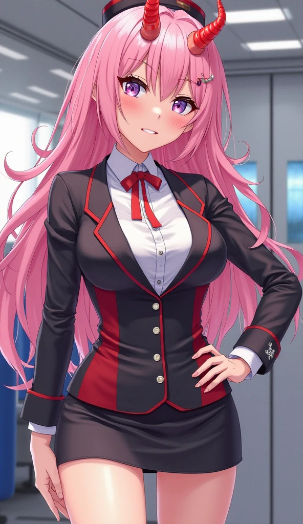 Pure River Island, Junko Enoshima, bear hair ornament, Blue eyes, Long hair, Pink hair, double tails, Evil smile, grin,
Broken bow, Bra, choker necklace, cleavage, finger nails, Lace trim, lace-trimmed bra, long fingernails, loose necktie, nail polish, tiese, tartan, plaid skirts, Pleated skirt, Skirt, underwear,
Break indoors, Classroom,
BREAK looking at viewer, Break (Masterpiece:1.2), Best quality, high resolution, Unity 8k wallpaper, (illustration:0.8), (Beautiful detailed eyes:1.6), Extremely detailed face, Perfect lighting, Extremely detailed CG, (Perfect hands, Perfect anatomy),