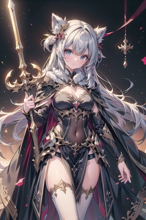 1girl, beautiful sun empress, detailed eyes, detailed face, mature face, athletic body, looking at viewers,full body, light smile,detailed skin,mature body, tall body,seductive body,medium big breast, medium thigh, detailed clothes BREAK desert and pyramid backgrounds, holding only one long and thick sun scepter, phoenix dragon in sky, highly saturating sunbeams, holy ceremony, angelic halo, golden and orange spark dazzling around, holy magic circle, golden crown , golden majical lightning, best quality, masterpiece, trending on Art station,BREAK,Detailed,Realistic,4k highly detailed digital art,octane render, bioluminescent, cinematic lighting BREAK 8K resolution concept art, realism,by Mappa studios,masterpiece,best quality,official art,illustration,ligne claire,(cool_color),perfect composition,absurdres, fantasy,focused,