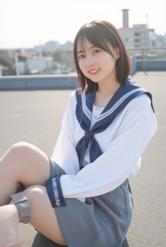 (8k、RAW Photos、highest quality、masterpiece:1.2)、(Realistic、Realistic)、1 girl、((Black Bikini、Frills、Large Breasts、View from the front、stage、Kneeling))、Lots of eyelashes、Glowing eyelids、skeletally correct