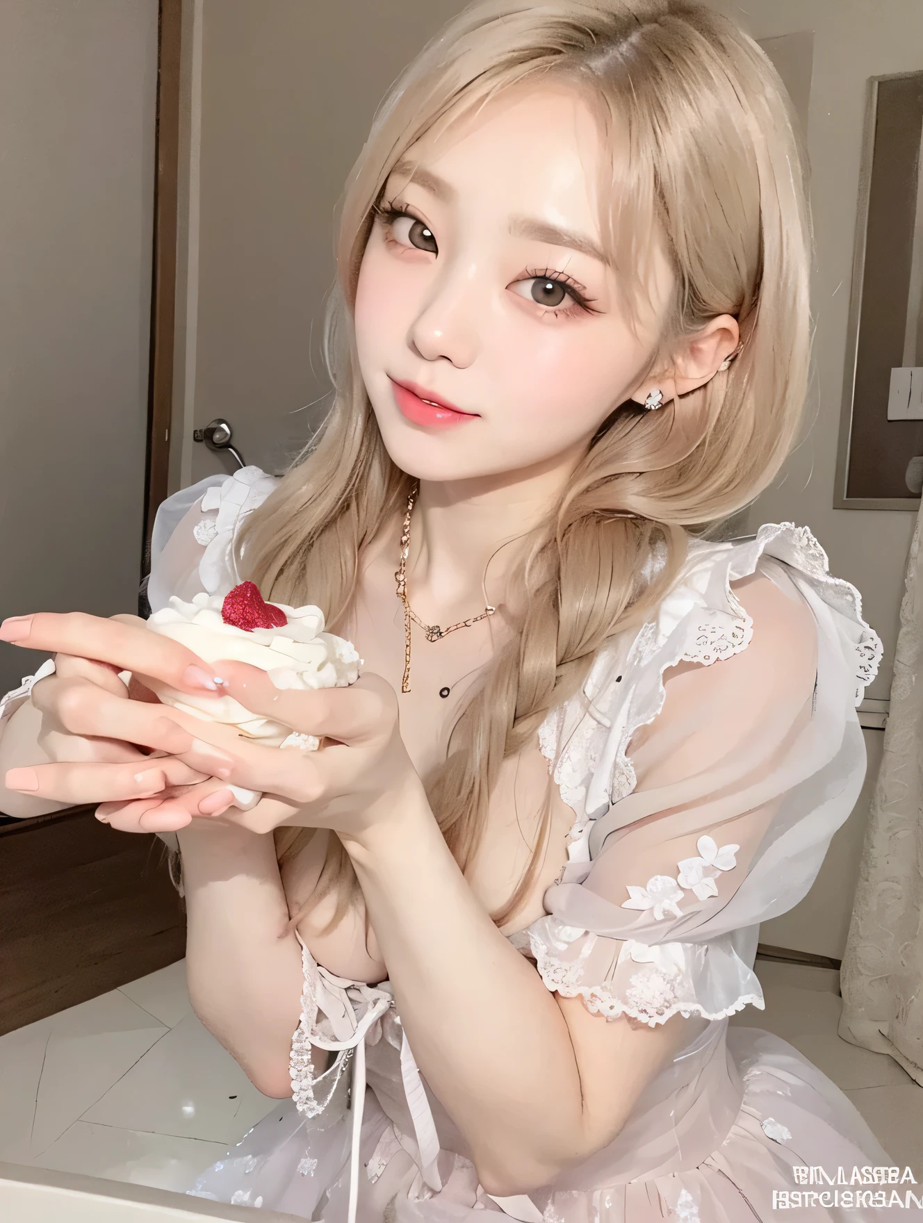 Irene Red Velvet, wrist lips, big breast