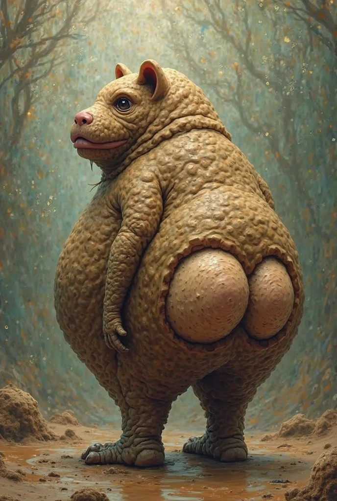 anthro, cow, female, muscular, fat, hairy body, hary armpits, hairy legs, hairy chest, hairy belly, visible pubes, naked, pink nipples, hard nipples, breasts, wide hips, long hair, pretty, white fur, black hair, udders