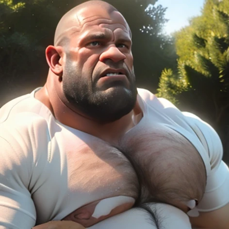 (highest quality:1.5), (masterpiece:1.5), In town, noon, (Japanese:1.2), bald hair, [short beard:0.9], hot guy, macho, (huge body:1.5), (fat:1.4), 45 years old, (white loincloth:1.1), smiling with teeth showing, Many men wearing loincloths, (shoot from below:1.3)