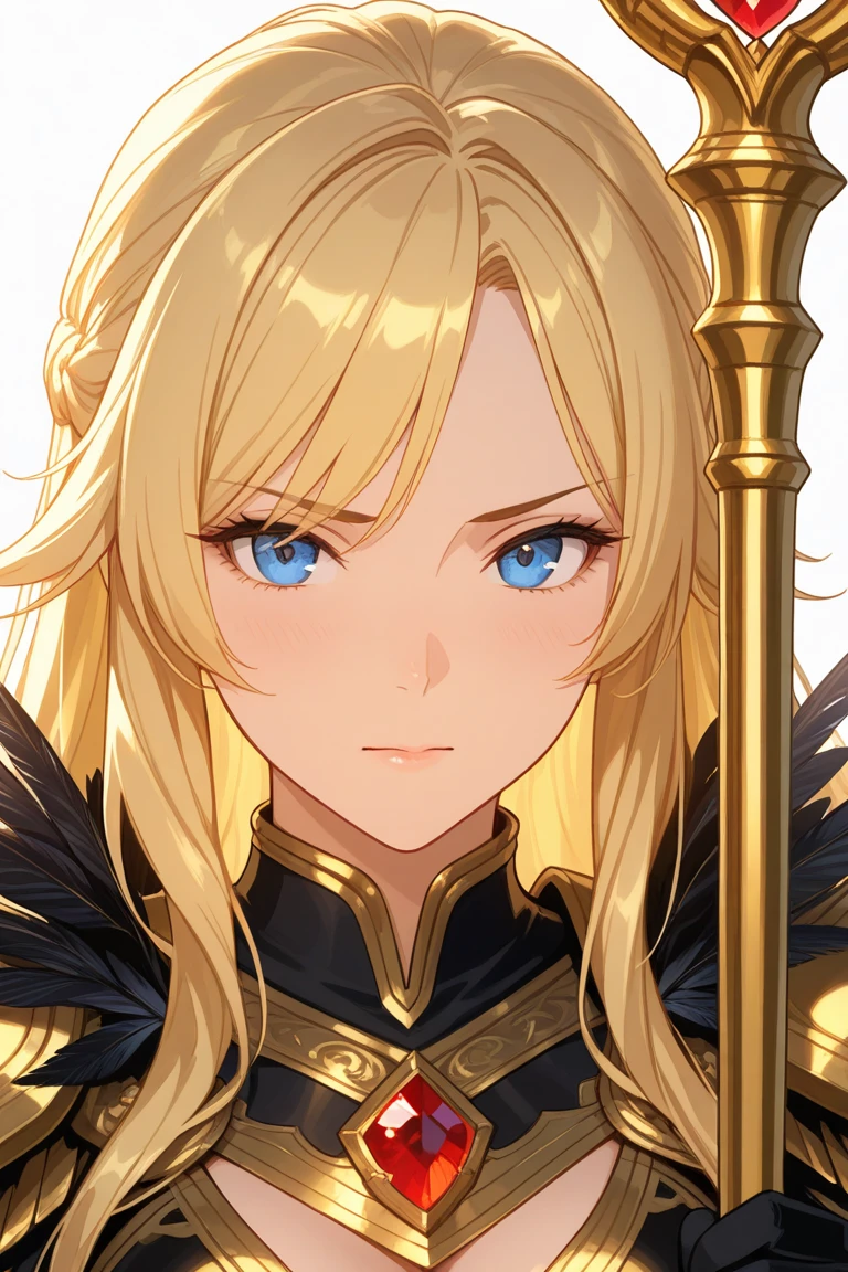 (Perfect Anatomy)、Mastepiece、Ultra High Quality、 8K、masterpiece、Highest quality、Ultra-high resolution、Maximum resolution、Very detailed、Professional Lighting、anime、Adult female、thin、so beautiful、Highly detailed eye、Highly detailed face、Armored Dress, Red and black armor, , Golden decorated luxury tiara,Red earrings,Frilly Armor,Golden Hair, Golden Eyes,White underwear、forest, Equipped with a bow and arrow, female archer, Archer, Defeat the enemy on the battlefield, angry, 独奏 / 1girl、Speedy movement