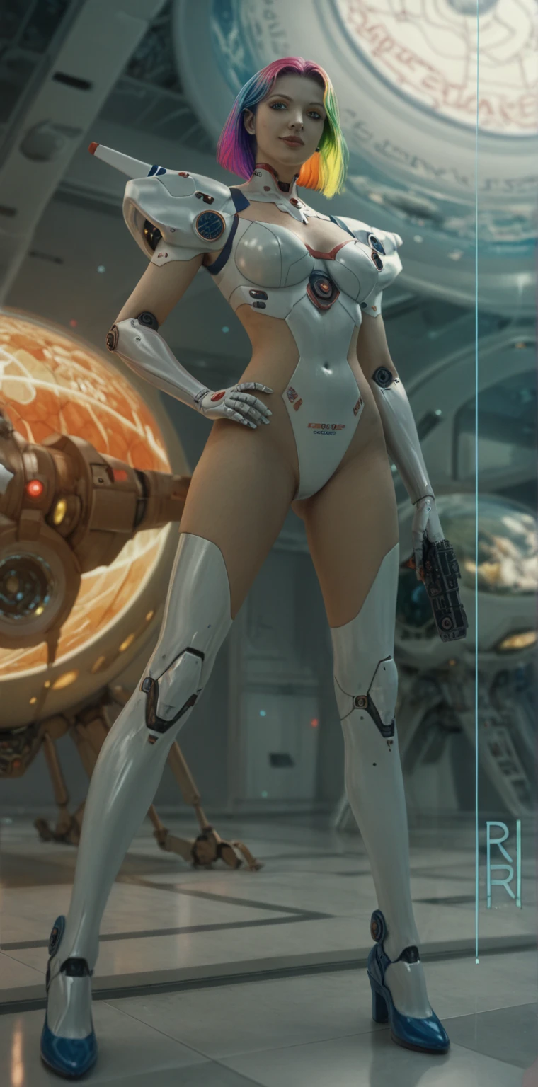 masterpiece, best quality，Medium Length Hair, Full body portrait, , Sexy, Lopez, exhibit，Camel toe，Realistic images，8K, Ultra high quality, masterpiece, precise, Textured Skin, High Detail, best quality, Awards，((Long-range shooting，Sense of distance，Full body image))， High resolution, 1080P, HD, 4k, 8K, 16K、(((and insert))),best quality、16K high resolution、Super detailed、masterpiece、Live shooting、Practical:1.4、Surrealism:1.4、Clear focus、Very delicate and beautiful