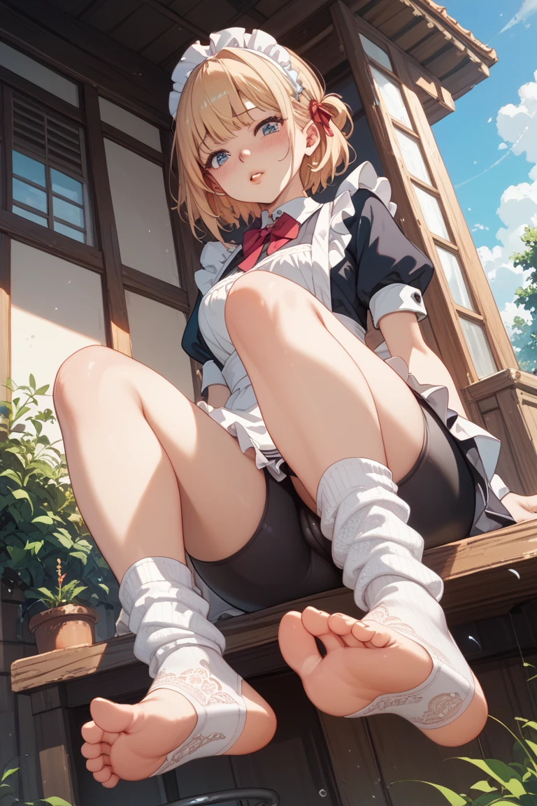 violet evergarden, braid, hair ribbon, red ribbon, jewelry,
BREAK (thighhighs, white shirt:1.2),
BREAK (multiple views:1.5),from behind,from_front,(blue background:1.3),(full body:1.4),arms at sides
BREAK grass, field, flower
BREAK (masterpiece:1.2), best quality, high resolution, unity 8k wallpaper, (illustration:0.8), (beautiful detailed eyes:1.6), extremely detailed face, perfect lighting, extremely detailed CG, (perfect hands, perfect anatomy),