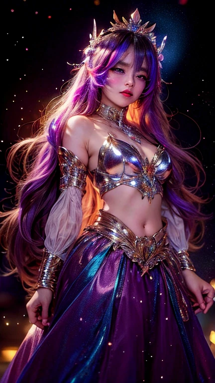 epic Nebulae stunning nebula vibrant hues ethereal interstellar sparks curiosity birth evolution stars Sun hyper starry_sky spacious SunShine panoramic sunset ultra sunrise ((Cinematic light, Best quality, Masterpiece :1.3)), 1girl, Beautiful woman with thin abs :1.4, (purple hair, small breasts :1.3), rope panties, bra :1.2, hopefully falling, seductive open lips, urban, ultra-detailed face, detailed eyes, double eyelidwork, best quality, Neeko, hair ornaments, hair flower, body paint, calango tail, trying to be sexy,((golden outfits fashion suit)), showing sweaty armpits, steamy, sexual teasing, ((standing split)), fight position, hands shining purple, see-through bikini, deep path Equirectangular_360 street UnrealEngine5 Ultra Masterpiece Cinematic_sunlight ultra Pro_Photo-realistic optimal ultra_high-quality opengl-shaders ultra_high-details accurate reflex ultra_high-resolution perfection volumetric lightning improved Octane_rendues ultra_high-definition UHD XT3 DSLR HDR 3dcg shadow analogiques extatiques symmetrical dazzling Will-o'-the-wisp global luminescence plasma hearth incandescente reflection varied multi etc. --s 1000 --c 20 --q 20 --chaos 100