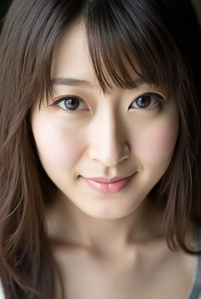 Masterpiece, 8K, high quality, high resolution, beautiful Japanese woman, 30 years old, poker face, glaring eyes, (detailed face, detailed eyes), looking at viewer, portrait