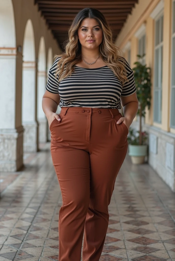 <lora:l0v3r4nd4l1n_v1:0@1, 0.95@1, 1@0>, high quality, high resolution, symmetry, work photo, (close shot), l0v3r4nd4l1n woman in jeans and working uniform at the factory, BREAK, wide hips