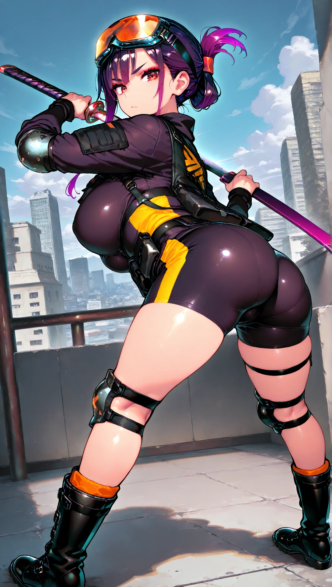 JURIMS, SFIV, Juri Han, detailed face and eyes, beautiful purple iris, hair horns, extremely delicate lips, barefoot, body, medium breasts, purple eyes, long eyelashes, thick eyelashes, 8k uhd, HDR, extremely detailed CGunity 8k wallpaper, (8k), (4k), (((On all four))), Emphasis on the butt,, BENT OVER SHOWING HER ASS White Lingerie, Wet Pussy, (((Big Ass))),