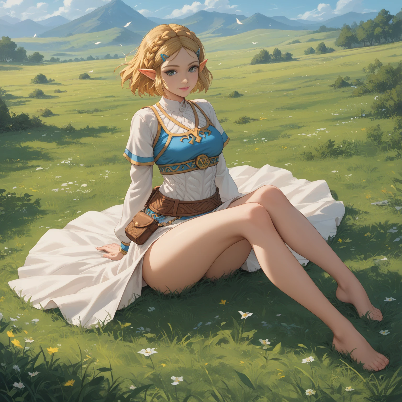 very detailed, beautiful, professionally drawn, bright sky, shiny detailed breasts, (perfect beautiful skin), (tiny villages of people on a cliff in front of a giantess breasts: 1.4), (a tiny village on a tiny hill in front of the breasts of a giantess: 1.2), a giantess looming over a tiny village on a tiny hill, (tiny adventurers: 1.1), (tiny villages on a tiny cliff in front of a girl: 1.4), (tiny villages on a cliff: 1.1), (giantess:1.1), petite breasts, (foreshortening:1.2), (giantess:1.2), smug laughing, sitting, spread legs, hills, cliffs, mountains, (sweaty:1.2), (breasts:1.2), (nipples:1.1), (naked:1.2), (vagina:1.2), (bare skin:1.1), (erect nipples:1.2), (beautiful mature woman: 1.2), happy (embarrassed:1.1), elfgirl