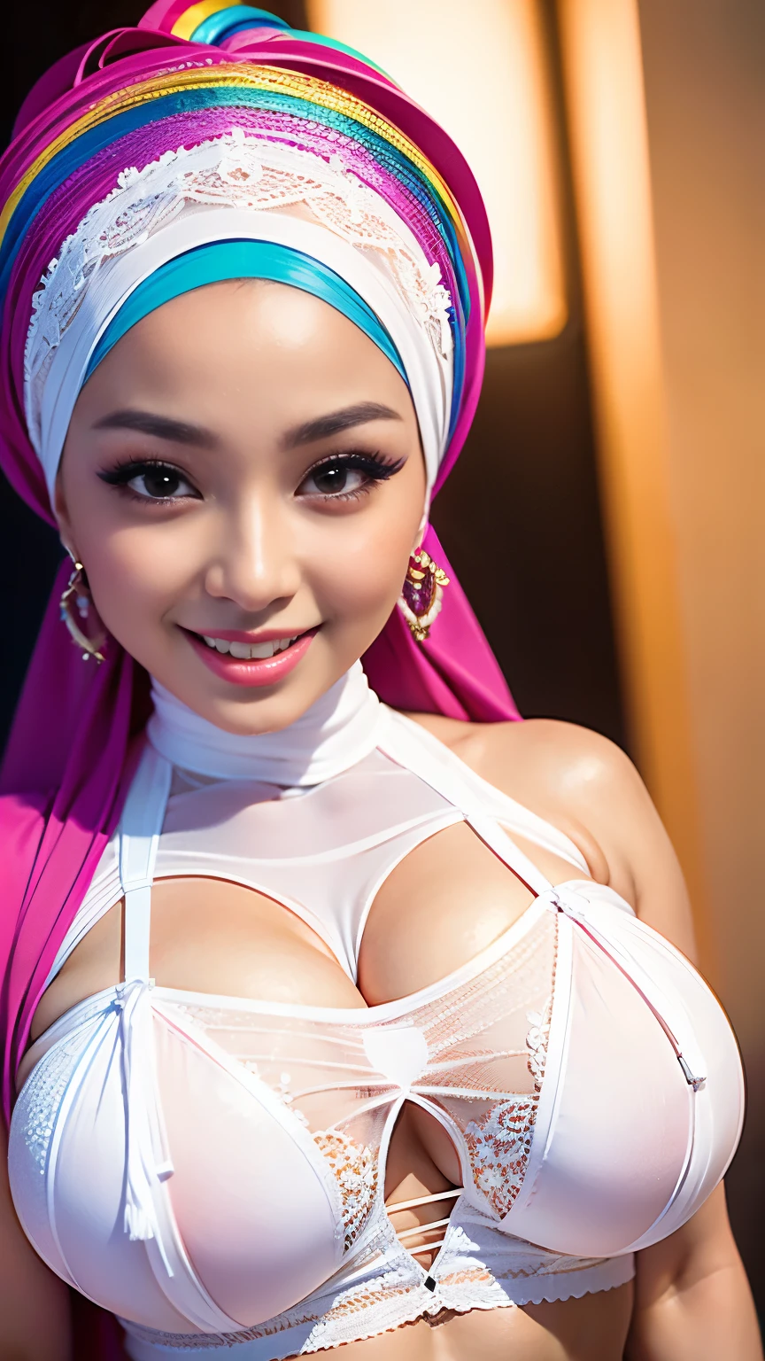 A porn star named Luna Star in Burmese Traditional dress