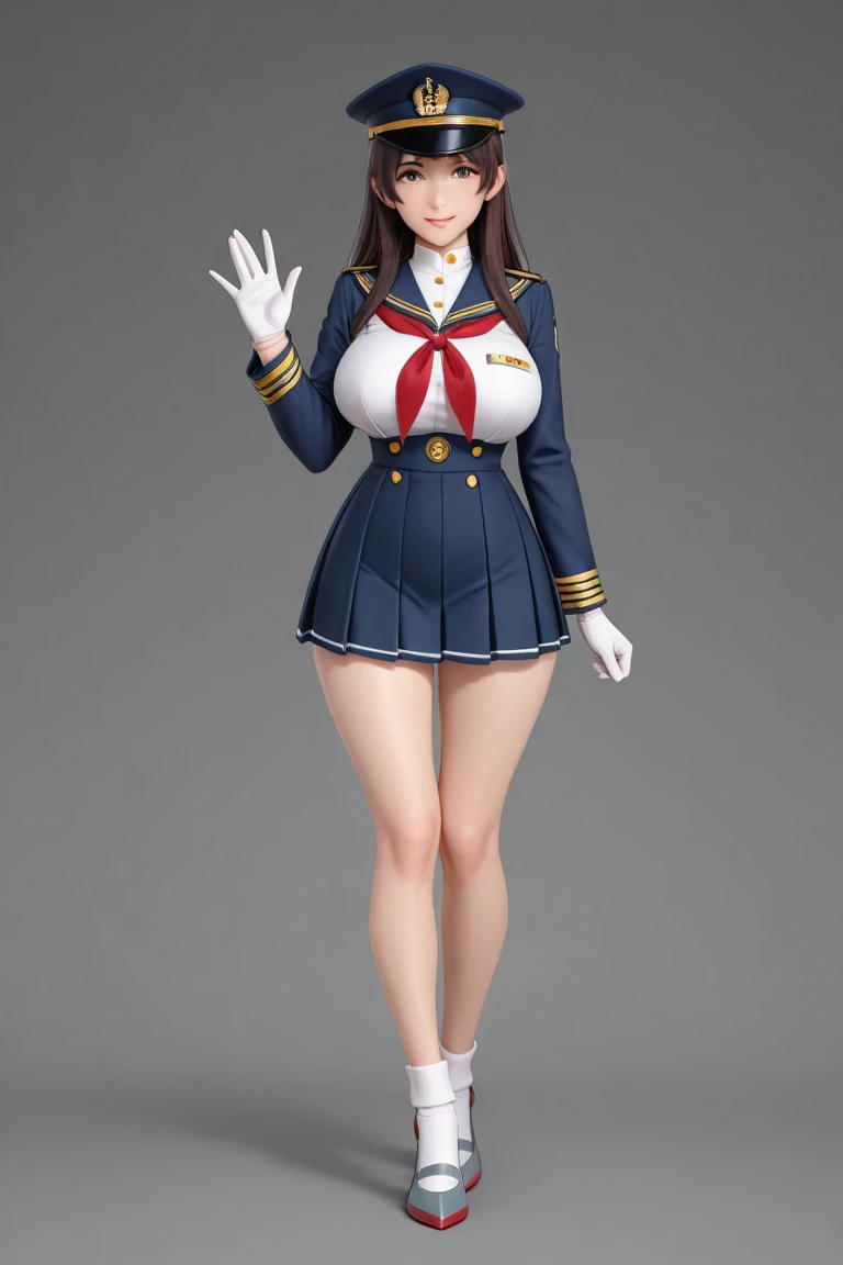 Hiryuu bunnygirl from Azure Lane, cleavage, trending anime realism on Pixiv, sfw, kawaii, military outfit, high rank soldier, in office, WWII, crazy smile, laughing maniacally, sinister beauty, Third Reich, German military officer waifu, Photorealistic, highly detailed, hyperrealism, ray tracing, high quality vector, high resolution, bunnygirl military Waifu, camel toe, large breasts, hentai, lewd