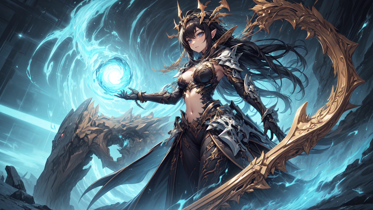 Outrageous resolution+++、masterpiece++、top-quality++、ultra-definition++、ultra-definition++、4k++、8k++、from side、(Background Focus)++、Sexy-dressed woman casts a spell of brown-skinned colossal breasts dark elves holding a small sword in the form of an assassin living in an underworld destroying a city、Rune of a group of brown-skinned, big-breasted dark elves with small swords in the form of assassins living in the underworld、The magic of a group of brown-skinned dark elves with brown breasts in the form of assassins living in the underworld holding small swords、A group of brown-skinned, big-breasted dark elves in the form of assassins living in the underworld flying above hold small swords、A sorcerer who lives in the underworld and a group of brown-skinned, big-breasted dark elves with small swords in the form of assassins、A group of brown-skinned dark elves in the form of assassins living in the underworld holds a small swordDark-breasted dark elves in the form of assassins living in the underworldA group of brown-skinned colossal breasts dark elves holding a small sword Goddess、detailed fantasy art、fantasy art style、Blake A witch with a group of brown-skinned dark elves in the form of assassins living in a beautiful ancient underworld with a small sword、Queen of Rebellion、Fantasy Art Behans、A sorcerer who lives in a beautiful underworld and a group of brown-skinned, big-breasted dark elves with small swords in the form of assassins、A sorcerer who lives in a beautiful underworld and a group of brown-skinned, big-breasted dark elves with small swords in the form of assassins、A group of brown-skinned, big-breasted dark elves in the form of assassins living in a shiny floating underworld hold fragments of a small sword、A magic circle in which a group of brown-skinned dark elves with brown breasts in the form of assassins living in the underworld hold small swords、 Sparks of a group of brown-skinned dark elves with brown breasts in the form of assassins living in a dazz