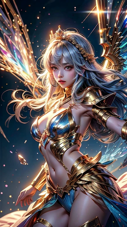 high quality,hd,16k,sharp line,1girl,fantasy, （spirit of flame）,beautiful face, large breasts, nice legs,in mountain,focus girl,detailed beautiful face,detailed clothes,beautiful eyes,cool,sexy,dynamic angle