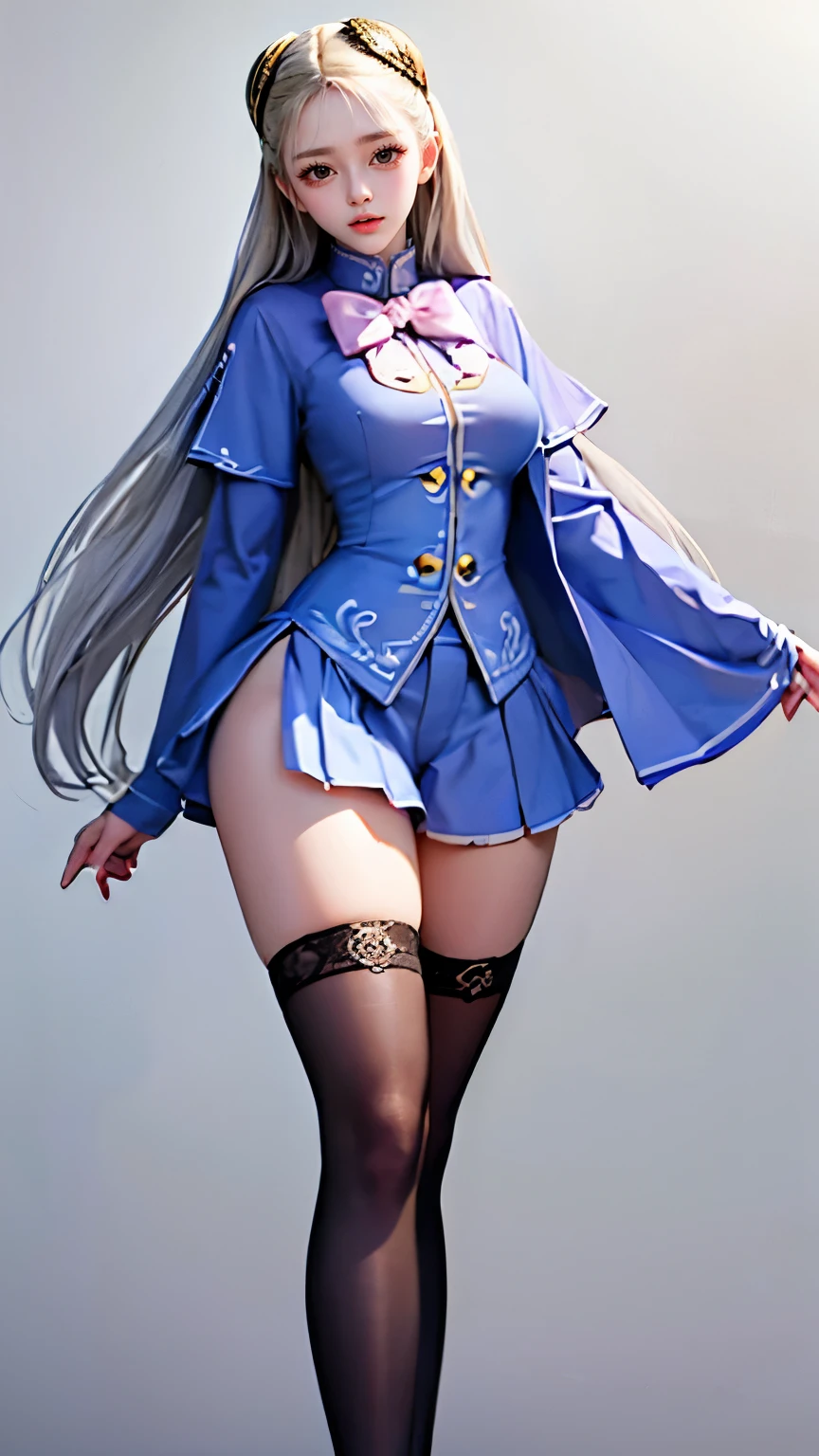 blue hair,age girl,Big breasts