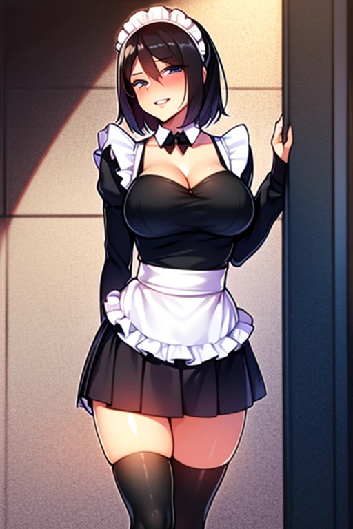 Browsing Caution、Highest quality、masterpiece、(software:1.5), 、((maid:1.5)))、黒colorの髪:1.2、bangs、asymmetry、Round eyes、、(pointy breasts:1.5、Super huge breasts:1.1)、How stupid, liar, Sloppy body、obesity、detailed, (Girl trembling with sexual climax:1.5)、tearsが溢れている、Sticking out tongue,saliva,tears,Ahegao、confusion、color、((Lots of naked men:1.6))、((Surrounded by men:1.5))、Blushing、Dungeons:1.5、Saliva、(vagina、SEX、Woman on top:1.5)、Overflowing Sex Fluids