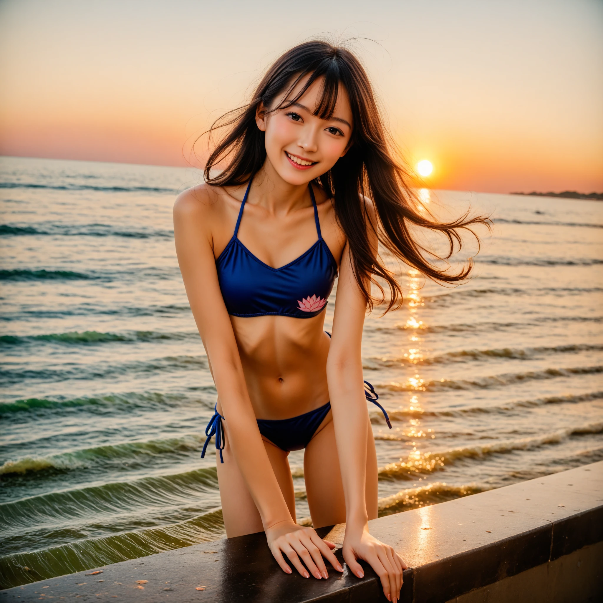 (8k、RAW Photos、highest quality、masterpiece:1.2)、(Realistic、Realistic)、view from below,1 girl、(( ( bikini ,under boob)、 thigh-high socks
thighhighs,See-through、small Breasts、slim body、standing,open legs:1.5,show me panty, spread legs,raising hands above head)),smile,detailed face,detailed skin,detailed body, detailed,correct finger,correct body,sea side