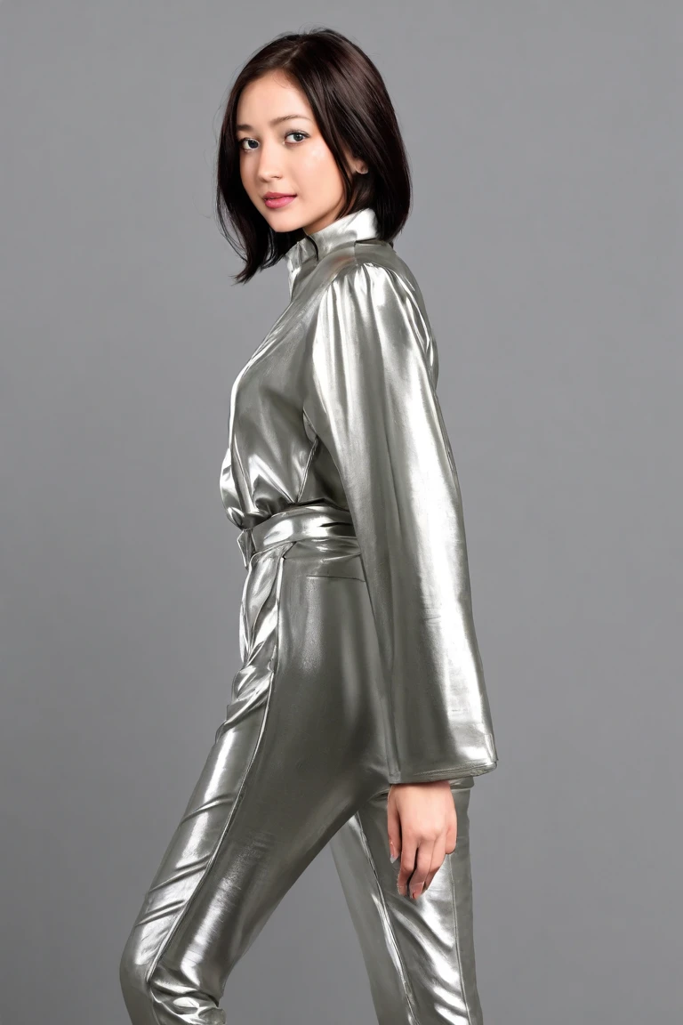 Silver jumpsuit 