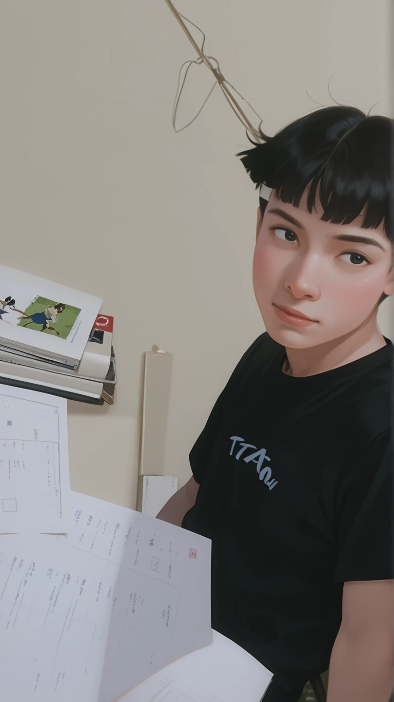 A Japanese woman wearing headphones is sitting at a table with a laptop, beautiful south Japanese women, gorgeous young Japanese women, Japanese Girls, One adorable Japanese face, Japanese women, beautiful young Japanese women,, Young and adorable Japanese face, 