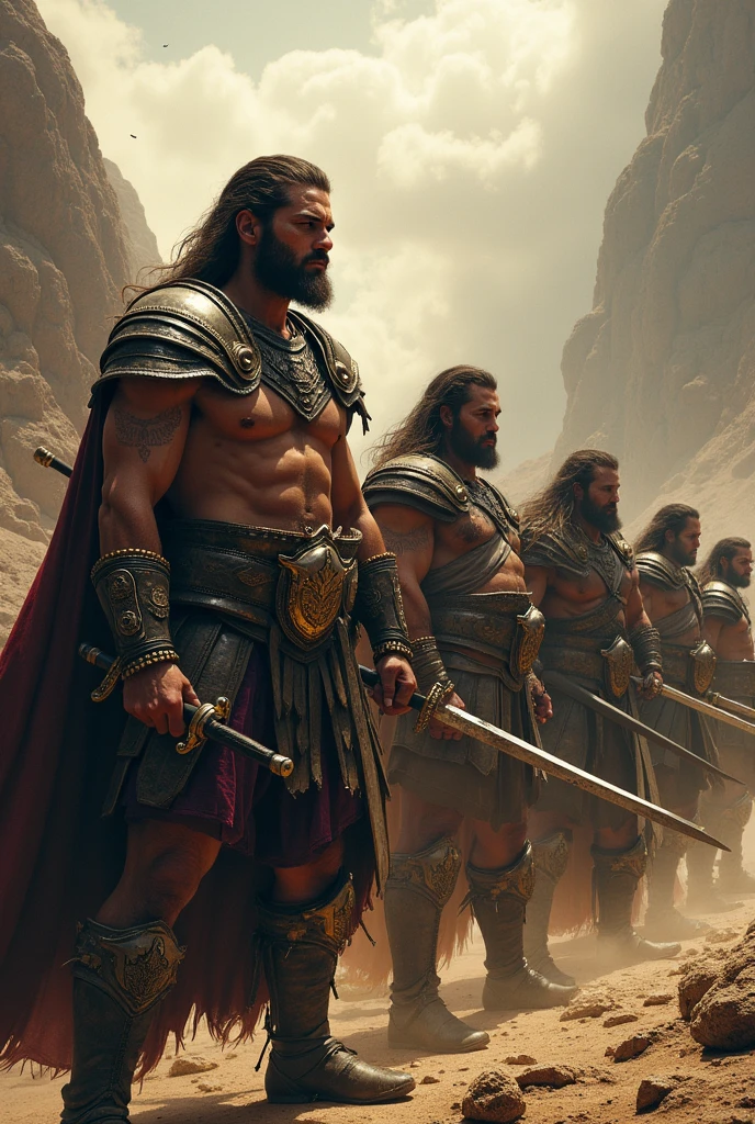 Ammonites warriors of biblical times