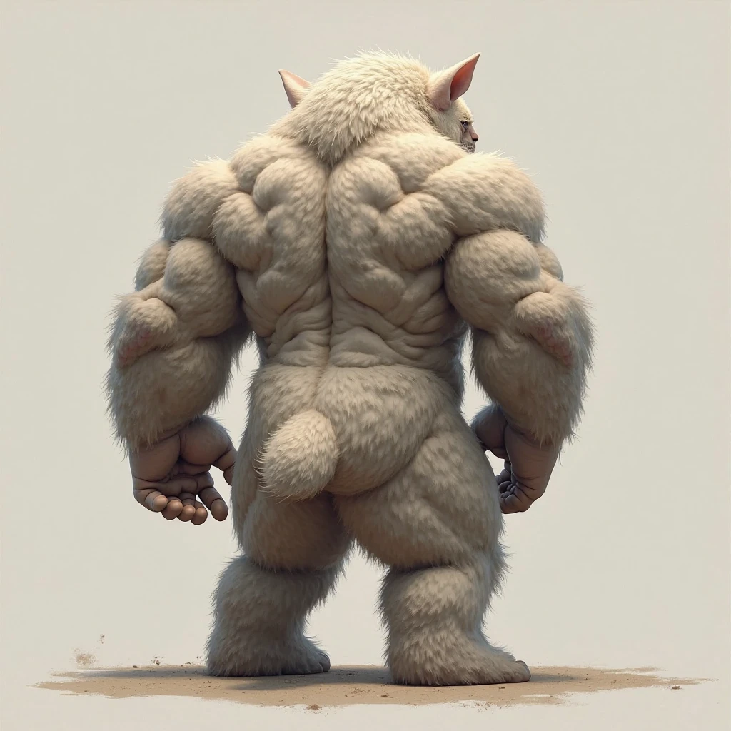 ((Masterpiece)),((Hight quality)),((Hught Detailed)),((realistic,)) Anime Artistic masterpiece art, Morbid Obese Piglet ??? while Anatomy of character, Hyper obese Furry character, Long shot photo, Real life (Massive, hairy) Obese citizen (massive obese, hairy, incredibly big looking), Anatomy of character, He is a fattening pig boy in which he has spent his entire life fattening up for a really fat pig contest, when it is his turn he goes on stage to be judged and awarded as the biggest and fattest pig in the world, His testicles and penis also grew and became fat along with his body, reaching a large size. He he is trying to show his muscles extremadamente detallado, detailed face, detailed eyes, detailed muscle, (see full body), ((1 man)), (object (big muscular old man (furry wolf) Standing with face up looking sad expression behind building)), the old man is soldier and wearing soldier uniform, old man (big muscular, big muscle, body-builder, facial hair, with beads, White beard, Battel scar face, short hair, by white, strong character, strong muscle), (bottom ((Heavy Rain, Fog, cloudy sky, grey clouds, wasteland, after the apocalypse, ruined city))), (Photography (50mm lens, cinematographic, cinematographic color)) giant