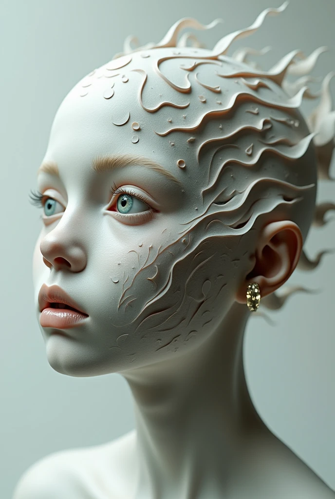best quality,master piece,intricate details,1girl,solo,facing viewer,upper body,simple background,looking at viewer,lips,alien android,1girl,solo,simple dark background,(gradient background:1.2),looking at viewer,lips,alien,a beautiful futuristic woman with a futuristic head,in the style of dark white and light aquamarine,translucent skin,undefined anatomy,eccentric detail placements,alien worlds,intricately sculpted,techpunk,spine,exo-steleton,colored skin,upper body,closed mouth,breasts,depth of field,ultra hd,matte photo,bold yet graceful,intricate embellishments,8k resolution,<lora:alienskin:0.8>,<lora:Jadestyle_20230820153305:0.7>,jade sculpture,jade face,<lora:cartoon_portrait_v2:0.4>,<lora:taoyi_v1:0.2>,tao yi,