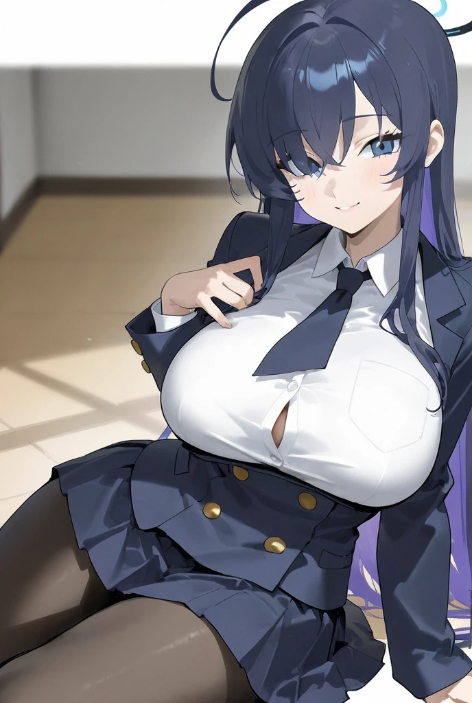 ((4K)),((masterpiece)),((Write neatly and in detail)),((Beautiful and pretty older sister)),Slim and glamorous body,iron saga,((Hazy)),Red Eye,Black Hair,blush,front,bedroom