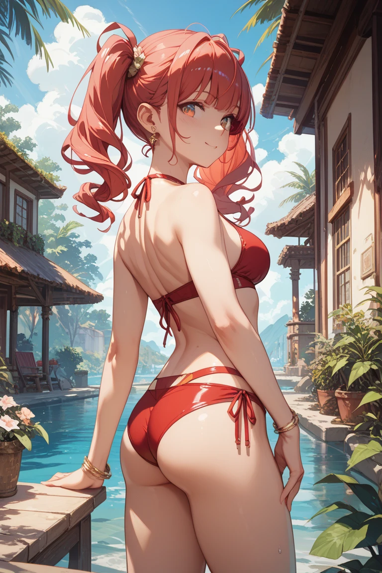 One lady,12year old,japanes,(((maikurobikini))),Upper body portrait,((Natural smile)),Clothes are wet(((zelda)))High quality, detail, Depth and finesse。stares at the camera。Use of fisheye lenses、Beast hairstyle ban、Maintain finger shape、impact-resistanthigh-quality, detail, Depth and 3D effects。Worthy of 16k wallpapers。The texture of the material changes.、Realistic expression.。Official art。Natural light,((Realism: 1.2)), dynamic far view shot,Cinematic lighting, Perfect composition, by sumic.Has a small, ultra-detailliert, Official art, masutepiece, (Best Quality:1.3), glint, Highly detailed CG Unity 16K wallpaper, Detailed background, masutepiece, Best Quality, (masutepiece), (Best Quality:1.4), (超A high resolution:1.2), (hyper realisitic:1.4), (Photorealistic:1.2), Best Quality, High quality, hight resolution, Detail Enhancement,(((Look back and look back)))