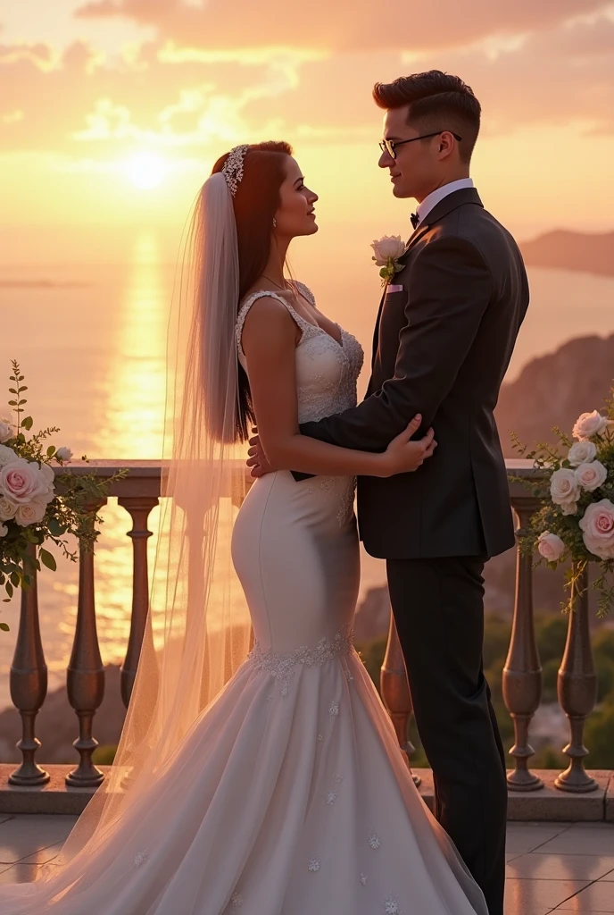 masterpiece, 最high quality, high quality, Highly detailed CG Unity 8k wallpaper, A happy couple、Emperor Constantine the Great of Rome, eternal love with Minervina, scenes of happy lovers, warm and strong embraces, bliss of love, excitement, lyrical, heartfelt, dramatic, romantic, beautiful white garments, golden belts, high vibrations, pure love, the splendor of Greece and Rome, the light of heavenly Jerusalem, washing of the soul, purification of the heart, healing of the body, joy, happiness of love, heartfelt smiles, the happiness of forgiveness, gratitude, thankfulness, praying for everyone for love, redemption, forgiveness, healing, and tranquility. These are events on Earth. Everyone is happily spending time in their own heavens. Also, friendly and pleasant relationships, sacred atmosphere, paradise of greenery and flowers, heaven, blessings and protection, beautiful, shining, ultra-high quality, ultra-high resolution, ultra-fine, ultra-beautiful, masterpiece.
