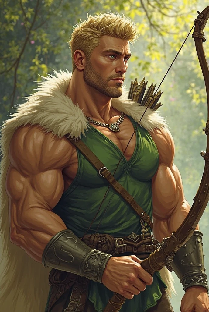 arrow warrior, blonde