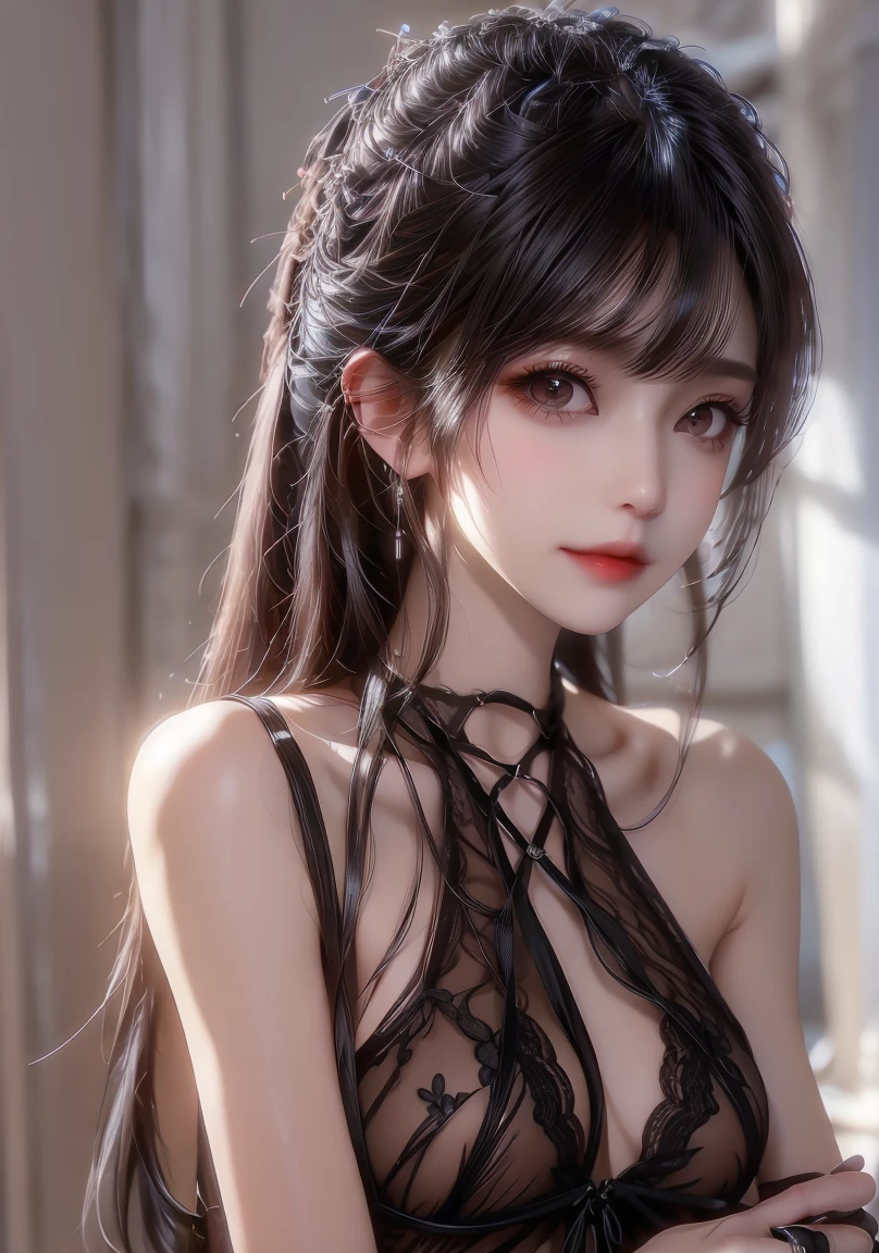 Cute anime, intricate details, stunning girl, ultra realistic, orange eyes, high resolution, HD, 3D rendering artwork, best composition, high quality, 32K, aesthetic, masterpiece