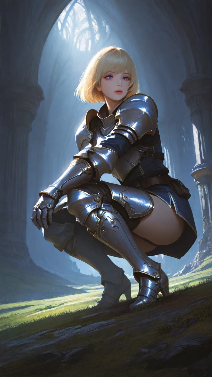 ((Highest quality)), ((masterpiece)), (detailed), Female giant, Blonde, short hair, blue eyes, Horror Beauty, Sit on the clouds, (Fantasy Illustration:1.3), Captivating Gaze, Seductive pose, Delicate scars, The charm of another world, Mystical Sky, (Luis Royo:1.2), (Yoshitaka Amano:1.1), Moonlit Night, Soft colors, (detailed cloudscape:1.3), (High resolution:1.2) 