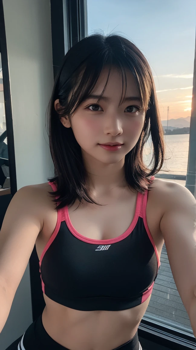((Best Quality, 8K, Masterpiece: 1.3)), 1 Girl, Slim Abs Beauty: 1.3, (Hairstyle Casual, Big: 1.2), Super Slender Face, Delicate Eyes, Double Eyelids, Smile, Pool, Nude
