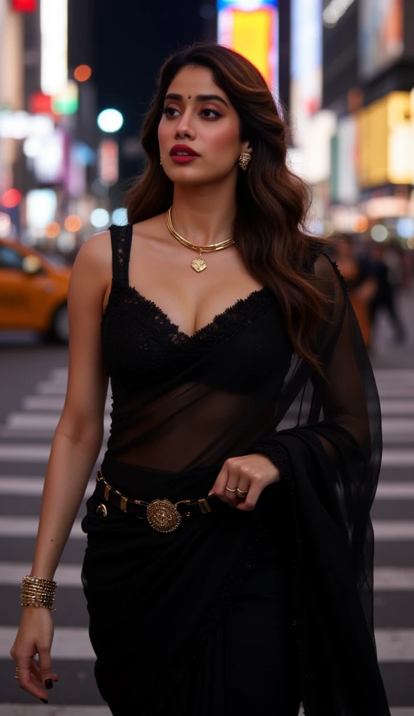 Indian woman is a gorgeous beauty, elegant and charming, attracting everyone's attention. Wearing gorgeous clothes, she seems to step out of the picture, making people intoxicated. On the bustling streets, she is a dazzling scenery that makes people fascinated. In her eyes, it was just fleeting and could not cover up her peerless appearance.