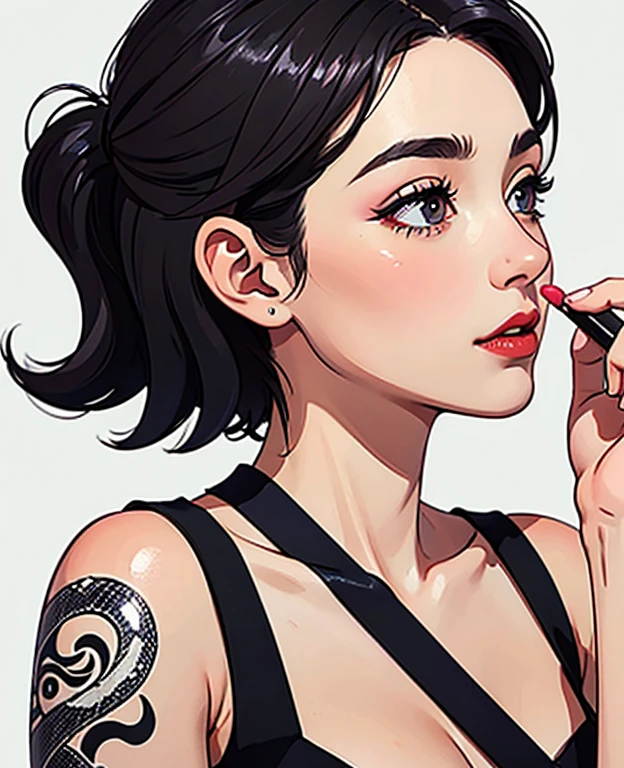 estilo de desenho animado:1.2), mulher brasileira draw ART Artline fundo branco mulher Imagem de desenho animado de uma mulher , roupas sensuais , garota super valente destemida , Ilustra??o estilo desenho animado, estilo de arte dos desenhos animados, estilo de arte dos desenhos animados, digital illustration style, design de personagens altamente detalhado, arte digital detalhada fofa, City fan art, design de personagem retrato, beautiful digital illustration, retrato de alta qualidade, arte em quadrinhos, retrato do design do personagem, white background Busty without clothes and medium breasts female character cartoon style dressed in uniform Fallout 4 Monica Bellucci style Cartoon style digital illustration colorful background diverse attractive woman sesy beautiful breasts and clothes white tank top in symmetrical, Female girlfriends pose with beautiful breasts in Cartoon style digital illustration