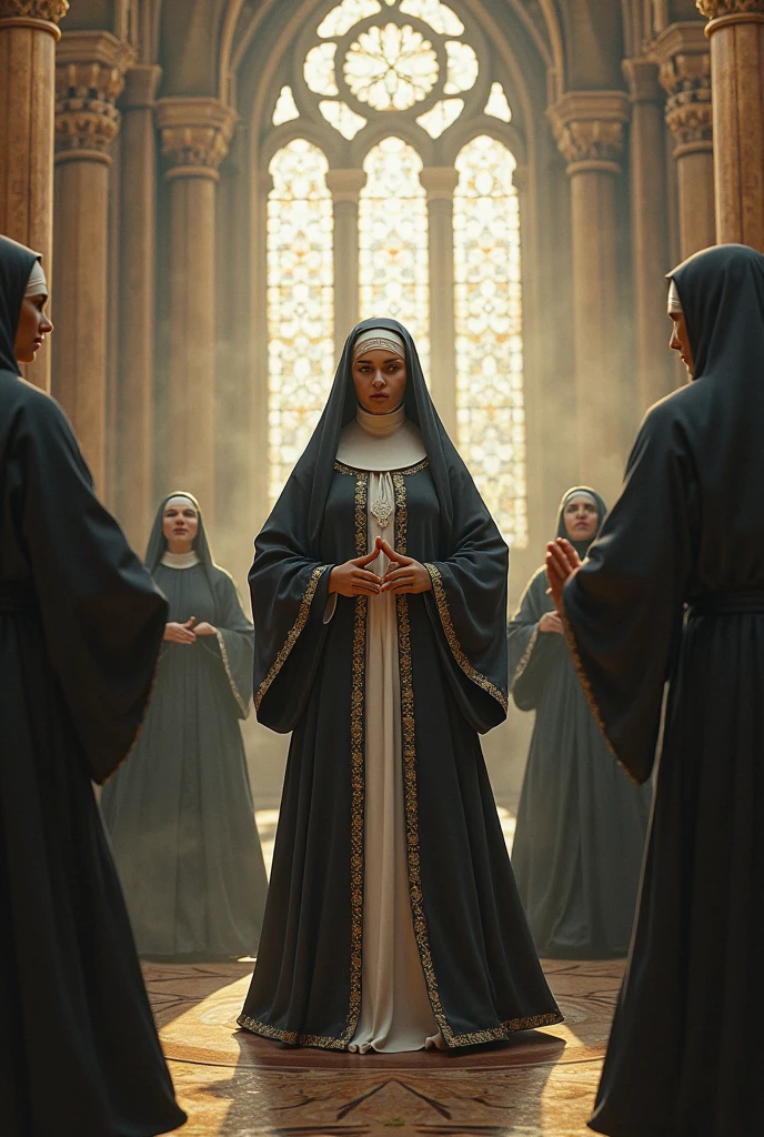 Sixteen Vestal virgins, concept art, 4k
