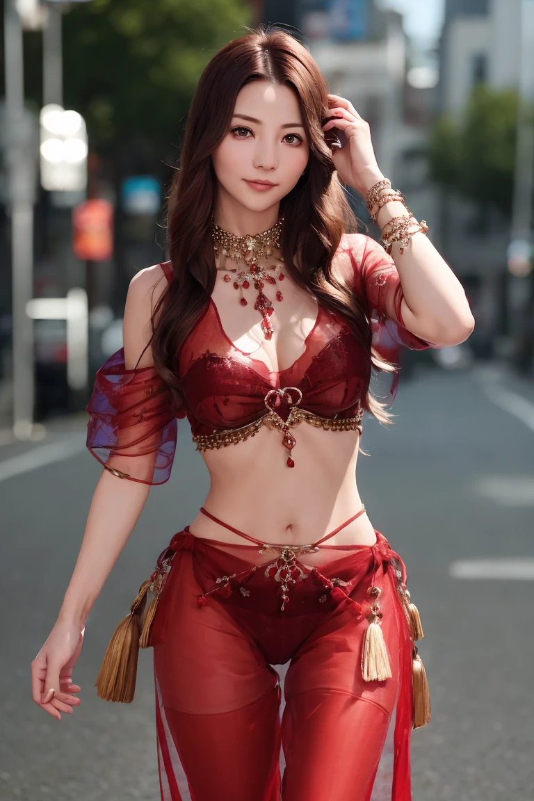highest quality, masterpiece, Attention to detail, realistic, 1 girl, under the moonlight、beautiful princess, big breasts, big hips, long legs, sexy, whole body, Blissful smile
