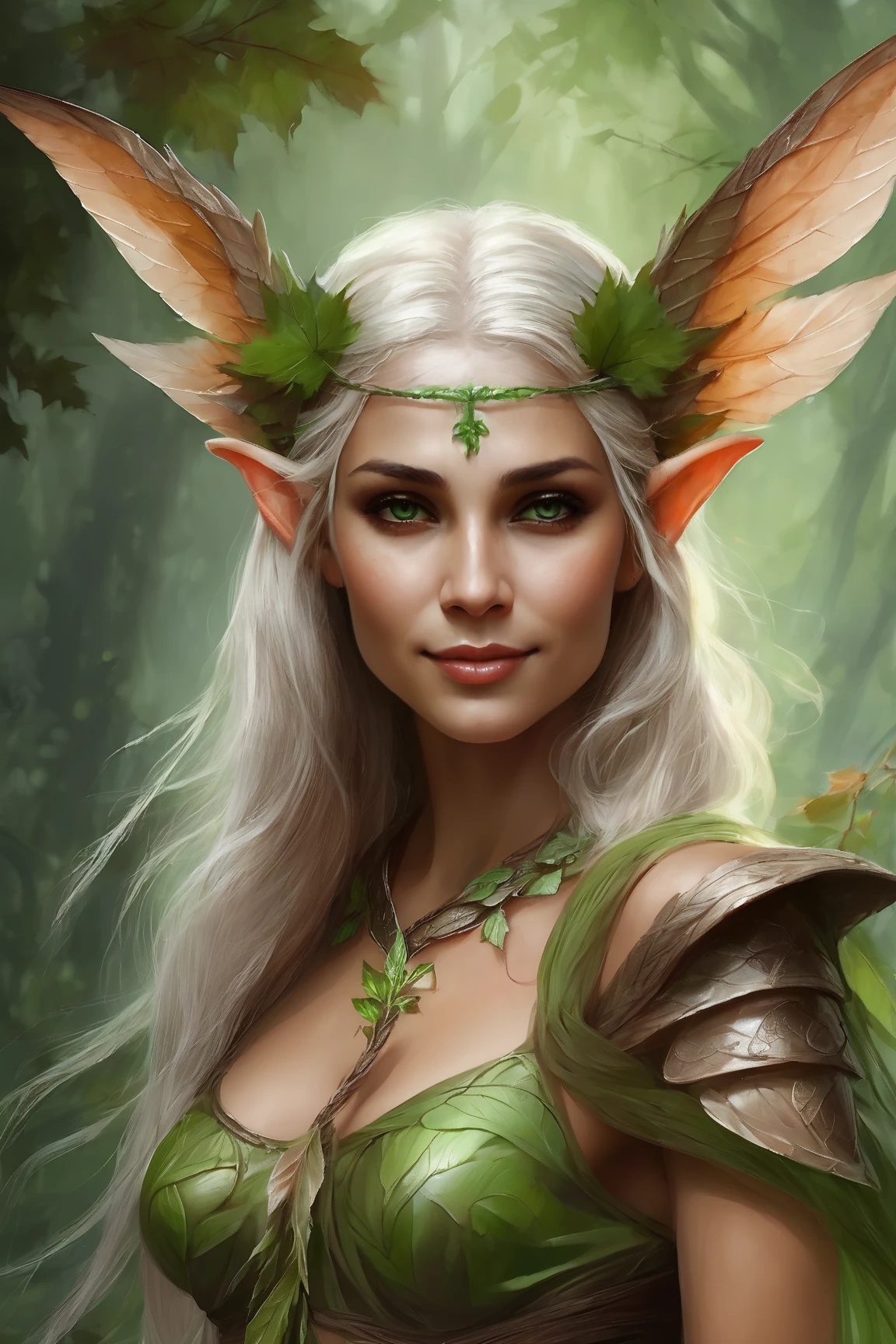 (2 hands only), ((white 1.4)), forest, ((vines and leaves 1.4)), perfect hands, elven environment, extremely detailed CG unity 8k wallpaper, dramatic, photorealistic, NVIDIA RTX Ray Tracing