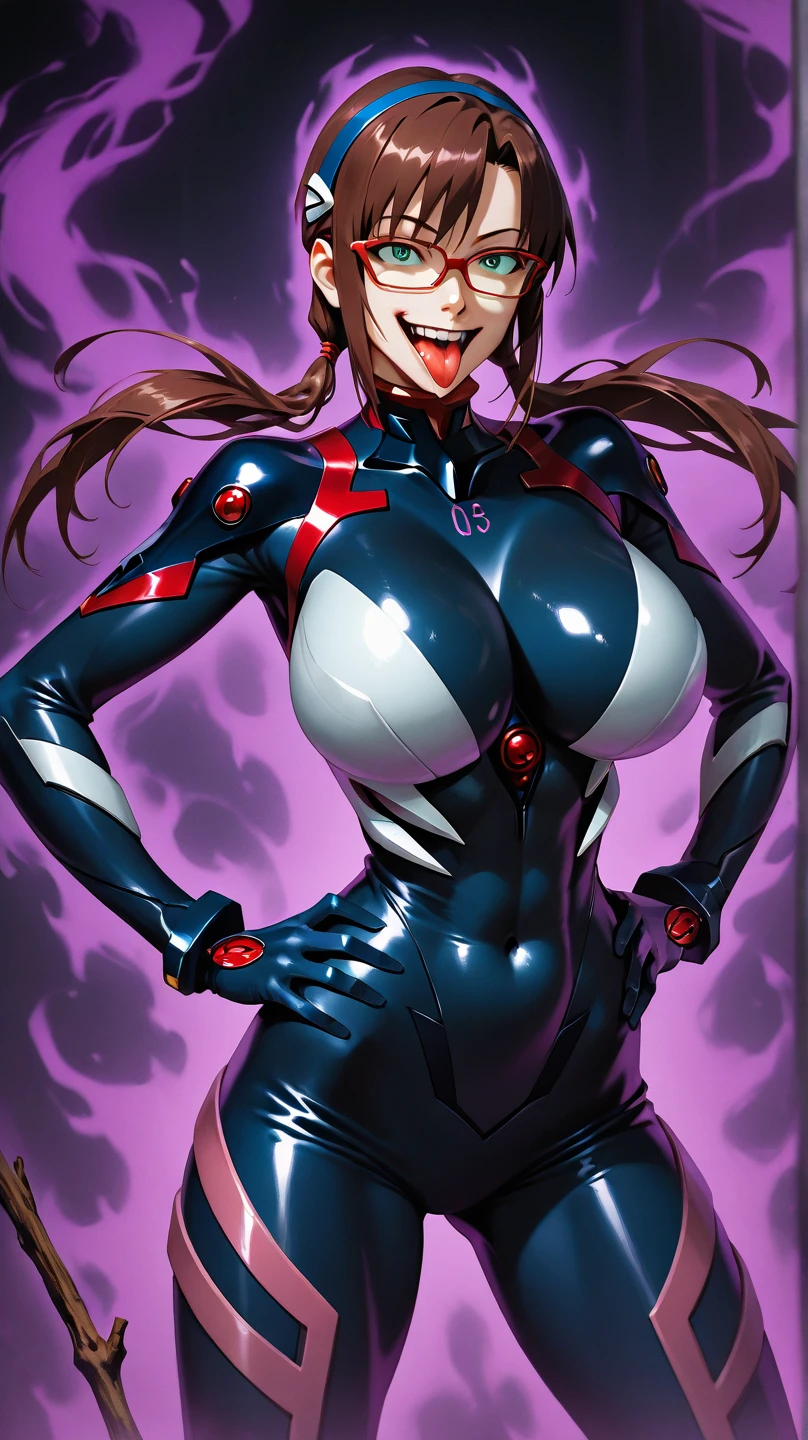 (HD, Sharp, Fractal), Single Woman, Super Glossy Skin, Magical Girl, 25 years old,Big, Orange and Black Rubber Suit Costume