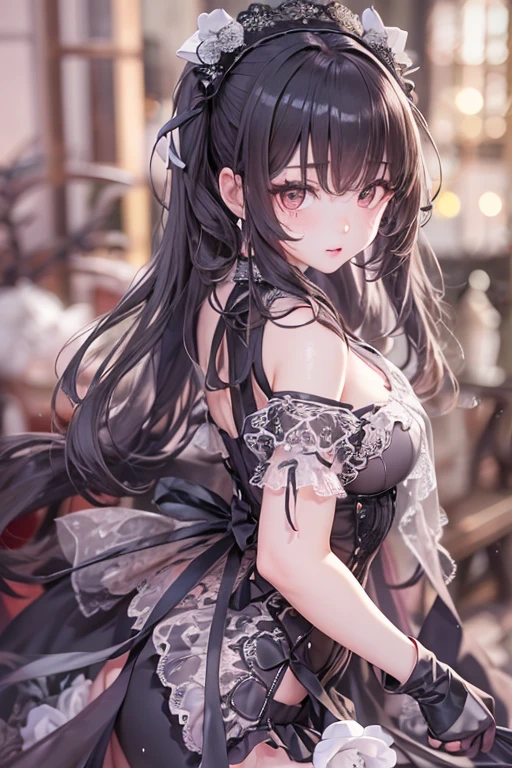 Striped Hair, Messy Hair, Big Hair, ((Expressive hair)), Lolita Hairband, Cinema Lighting, Bust Chart, First Person View, 超High resolution, (((masterpiece, キメのあるskin))), (Super detailed), Attention to detail, high quality, ((最high quality)), 16K, Gothic Lolita Costumes, 上を向いたeye, pretty girl, Ruffled dress(((Dress Transparent Dress))), (((The dress features a voluminous hoop skirt and a long hem.、A gorgeous, incomparably gorgeous Rococo Victorian gown, Princess style skirt))), (ガウン shine まばゆいばかりに キラキラ 反射する プリズム状 透明 ガウン:1.2), (Gown A very elaborate gown:1.5), ((Huge breasts)), (Expressive hair), Very voluminous、非常にLong Hair, bangs, 超繊細で美しいface, Beautiful Lips, (ハイパーディテール 繊細で美しいeye), Cleavage, 美しい笑face, (((若いface, Solo Enchanting Adorable Princess, Teenage Girl, pretty girl, very pretty girl))), (Anime Moe Art Style 1.3), (((masterpiece, Super detailed, 最high quality, 超High resolution, Great quality, Exceptional Quality, Super detailed, 超High resolution, Unity 16K, 32k, ultra photo Realistic))), (faceフォーカス, eyeの焦点, Realistic, Blurred Background, Lens flare, shine, 光死んだ腐ったBloodに飢えた邪悪なzombie, Girl Venom, 黒い共to be bornto be born物が付着している, Bloodまみれの, Evil look, Psychopathic, Torn clothes, Torn Costume, sexy, reveal, Combat Stance, Very detailed, Vibrant appearance, Creative Action, Very detailed, Imaginative, Sensual, Voluntary, all breasts, sexy, reveal, 最high quality, skinの質感, Intricate details, (最high quality, masterpiece, 超High resolution), (8k wallpaper, High resolution, High resolution, to be born), (credibility: 1.4), (whole bodyショット), One Girl, ((Anime Girls)),,(Bloodしぶき:1.6), ((Fantasy Witch Costume)), ((Flowing white hair)), ,(Bloodしぶき:1.6),Female curves, Large Breasts, Thick thighs, sexyな平らなお腹, 完璧なhand, 完璧なアニメのface, ((dark lolita dress)), Are standing, ((邪悪な笑face)), ,(Bloodしぶき:1.6),Victorian cities, gaslight, Steam circulates, Moonlight Illumination, night間照明, A sky filled with stars and galaxies,(Bloodしぶき:1.6),アニメzombie魔女デザイン, ねじれた笑face、Bloodまみれの、頭からの出Blood、Bloodしぶき、,(Bloodしぶき:1.6),Crossbones, skull, Streetwear Design, protector, Horror Style, Full Design, Huge breasts, Very detailed, Realistic, Dark fantasy, Gloomy atmosphere, Intricate details, Crazy Smile, 狂ったeye, A cute and stylish hair band,(masterpiece:1.2, 最high quality), Scary atmosphere、Distorted facial expressions、Horror Art、Bloodの雨、Bloodを流す、Bloodしぶき,(Bloodしぶき:1.6),悪魔のeye、greenいeye、scar、火scar、whole body、Torn hair of a woman dressed in slave clothing、(Long Hair)、(eyeにかかる長さのbangs)、Black Hair、(((eyeの下のクマ)))、green白いskin、Feeling unwell、Pathological、邪悪な笑face、狂ったeye、(Grin)Dramatic makeup,Create mixed media art、,Horror 1 Girl, Open_mouth, , green_eye, Blood, Tilt_red_skin, Injury, Blood_In addition_face, Bandaged_arm, Blood_In addition_zombie, Blood_In addition_hand , Open your eyelids wide, The trend is all, mouthを大きくOpen, mouthを開けてteethをむき出しにする,獣のような鋭いteeth, Wide lips, 非常に広いmouth, Vermilion cheeks, blonde, ,(Bloodしぶき:1.6),Princess Cut, Ribbon hair ornament, brooch, Otaku Room, Well-built body, Nice body, Ample breasts, Thick body,eyeを大きく開いて、Scary atmosphere、Distorted facial expressions、ねじれた笑face、Bloodまみれの、頭からの出Blood、Bloodしぶき、whole body、,(Bloodしぶき:1.6),Long Hair、長めのbangs、Well-built,Broad shoulders,I focus,(face),Messy Hair,いeye,(光るeye),green信号,笑face,big 笑face,teeth,psycho 笑face,gesugao,Dark city background,darkness,night,(close),良いeye, 良いteeth,サディスティックな笑face,,all,光沢のあるskin,詳細なface,Beautiful body, mouthからの白い息 Luxurious lace long gloves