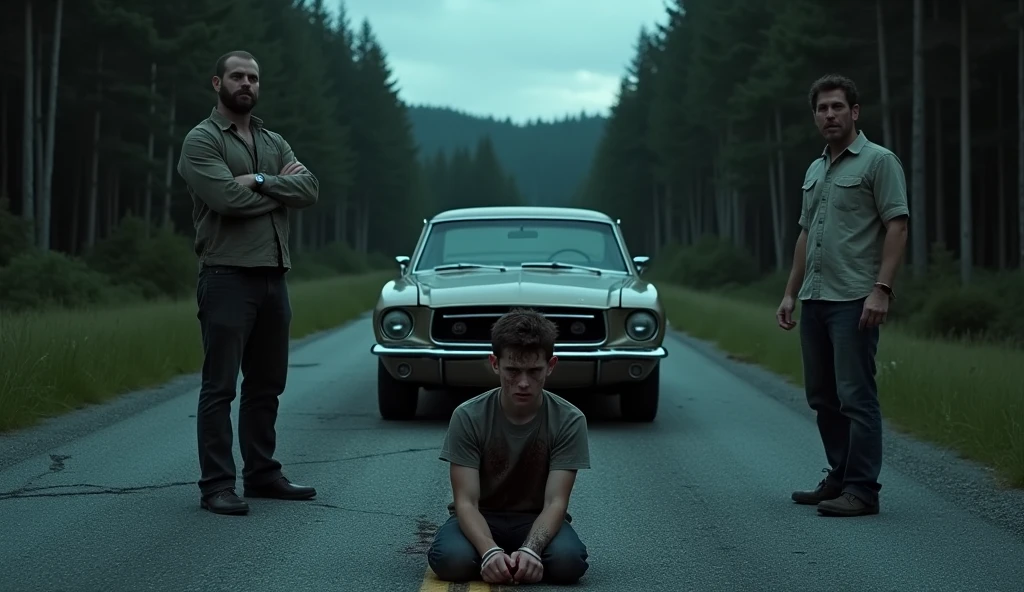  a young man leaves his pregnant wife at home he takes his car he has an accident he hits a tree at full speed and he tries to call her the phone does not answer he is between life and death the vehicle is all broken and the army is right in front and him inside