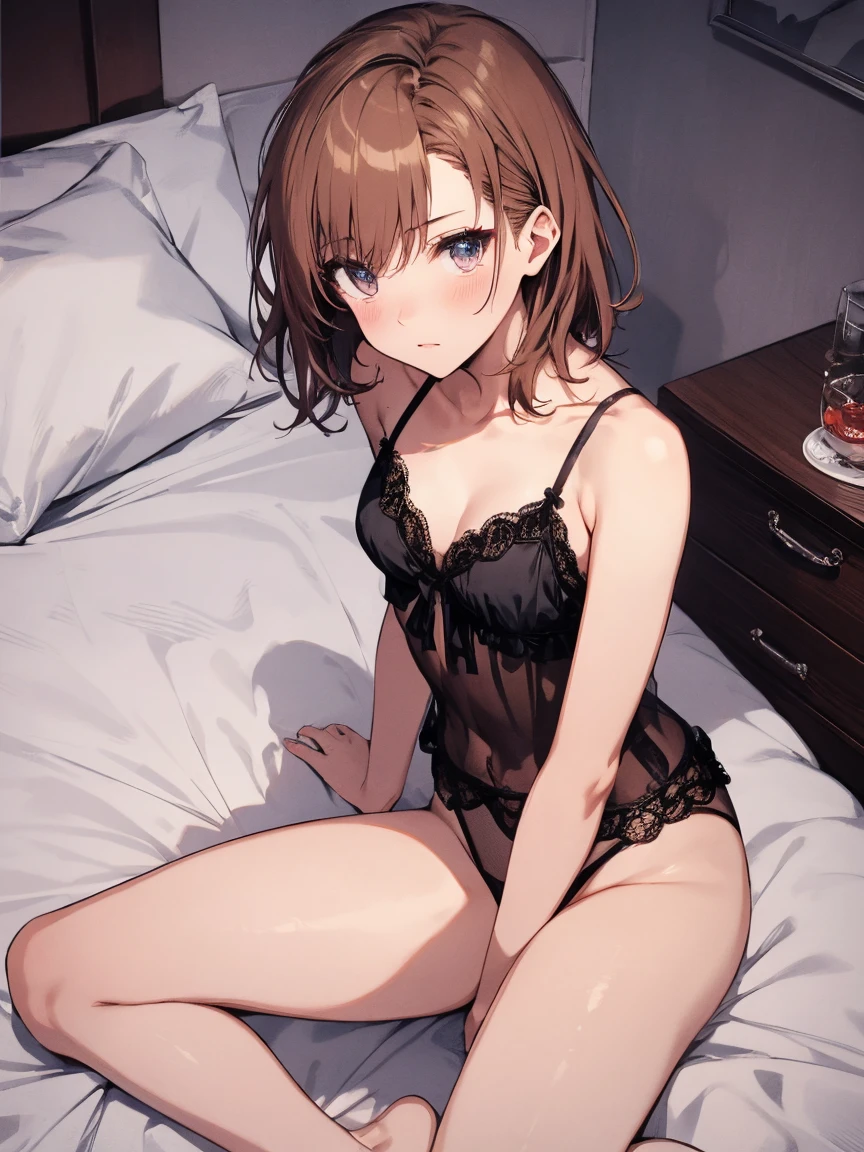 (The best quality at its best,4K,8k,High resolution,masterpiece:1.2),Super detailed,(Actual,Realistically),Vibrant colors,Beautiful Eyes,A delicate smile,Blushed,Textured Skin,masterpiece,khd,The best quality at its best,A kind and beautiful woman,Mild,Delicate and sexy collarbone,Attractive goose face,double eyelid,Rosy lips,Small Nose,Random Hairstyles,Random hair color,((Sexy costume)),Body line emphasis,Clothes that stick to the body,Huge big breasts,have confidence,elegant,Noble,Happiness,A faint blush,wonderful thing,Perfect pubis,mature,close your eyes,Features,((Seduce by showing your nipples)),Lying on your back,((Spread your legs and show your genitals)),((accept sex))