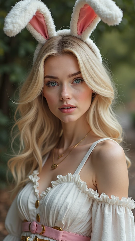 RAW photo, a 25-year-old American woman, blonde balayage, long hair, medium size breast, hour glass shaped body, classic background, realistic, masterpiece, highest quality, lens flare, [[chromatic aberration]],best shadow, photorealism, hyperrealism, one girl