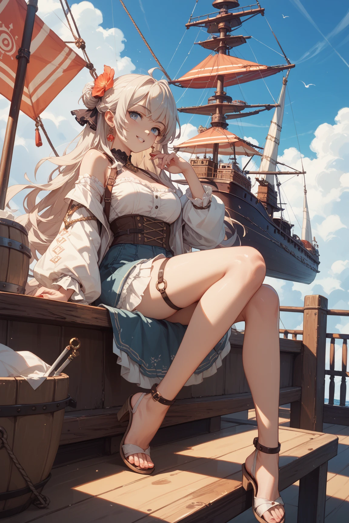 round image,(masterpiece:1.3), (the best quality:1.2), (super fine illustrations:1.2), (Masterpiece), high quality, high detail,(SOLO:1.4),((round image)),[(game character portrait:1.2):5], {1 girl},{solo},(((full body))),{{{only five fingers}}},long hair,whole body,look at viewer, from above,(hide hands:1.2),