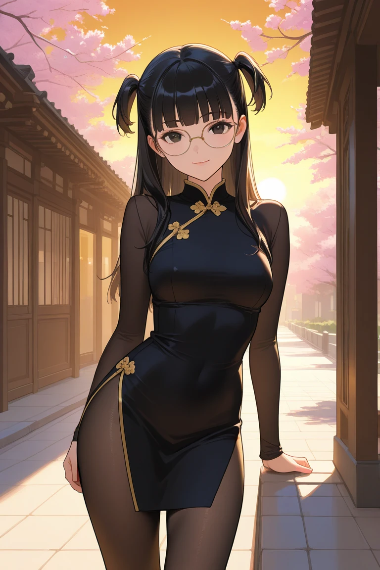 Takiuchi, Check it out, Long Hair, bangs, Black Hair, (Purple eyes:1.2),happy smile, smile, Close your mouth,
Sleeveless blue Chinese dress,Blue long slit,Black pantyhose,Stiletto heels,Glasses,Tables and chairs, food, drink, tray, tray in one hand,whole bodyがイラストに入るように,Walking,
break indoors,Chinese style coffee shop,
break looking at viewer, whole body,
break (masterpiece:1.2), Highest quality, High resolution, unity 8k wallpaper, (shape:0.8), (Fine and beautiful eyes:1.6), Highly detailed face, Perfect lighting, Highly detailed CG, (Perfect hands, Perfect Anatomy),
break outdoors, city,
break looking at viewer, (Cowboy Shot:1.5),
break (masterpiece:1.2), Highest quality, High resolution, unity 8k wallpaper, (figure:0.8), (Beautiful attention to detail:1.6), Highly detailed face, Perfect lighting, Highly detailed CG, (Perfect hands, Perfect Anatomy),